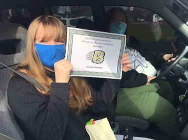  Briggs Student Drive Through Honors